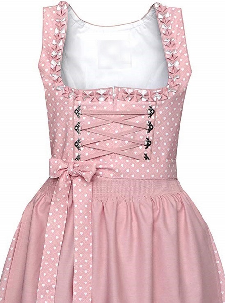 Rosa dirndl mini