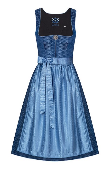 Dirndl lang blau Stil und Schönheit