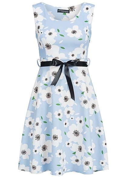 kleid-blau-weiss-blumen-19_19 Kleid blau weiß blumen