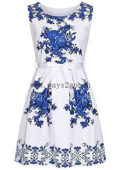 kleid-blau-weiss-blumen-19_5 Kleid blau weiß blumen