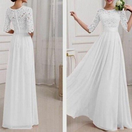 kleid-weiss-lang-gunstig-94_19 Kleid weiß lang günstig