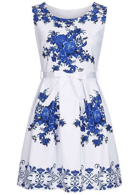 weisses-kleid-blaue-blumen-47_5 Weißes kleid blaue blumen