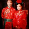 Chinesische hochzeitskleider