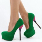 High heels grün
