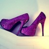 High heels lila