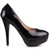 High heels schwarz lack