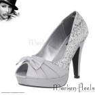 High heels silber