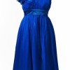Kleid in blau