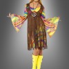Hippie karneval kostüm damen