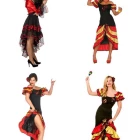 Flamenco kostüm damen