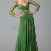Kleid lang grün