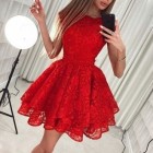 Kleid rot kurz günstig