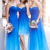 Brautjungfernkleider blau lang