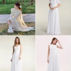 Kleid lang weiß günstig